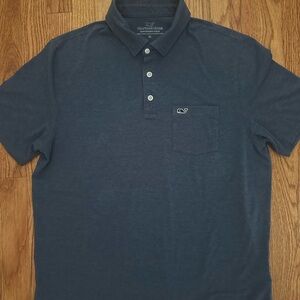Vineyard Vines Dark Blue Edgartown Polo Shirt